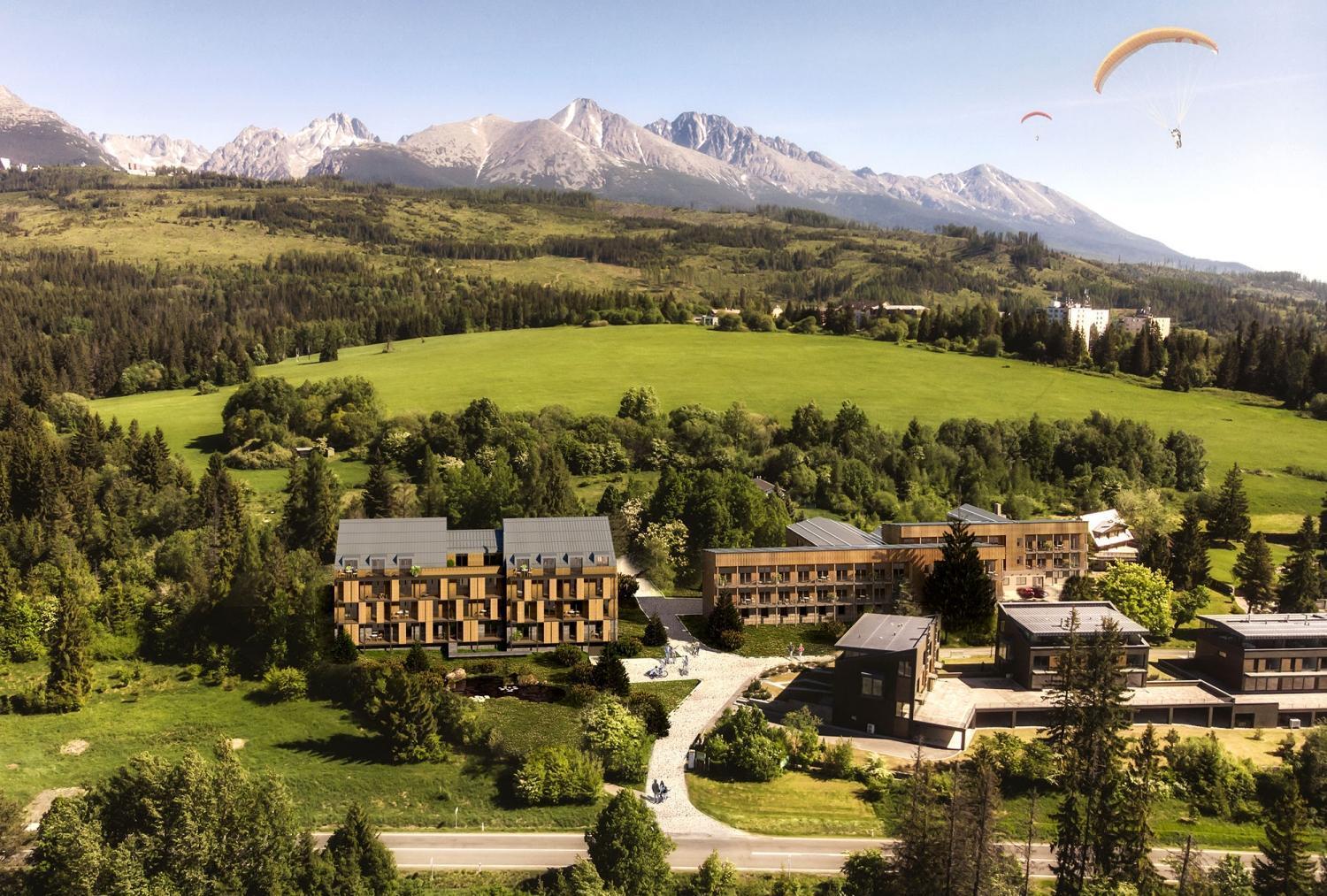Štrbské PlesoAr Tatry Hillsアパートメント エクステリア 写真